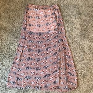 Tribal print Maxi skirt